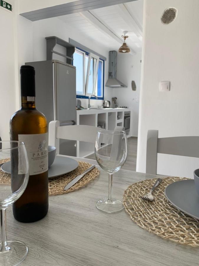 Parian White Luxury Apartments Páros Exteriör bild